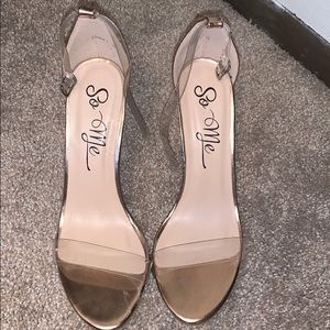 Rose Gold Heels (3.5 inches)